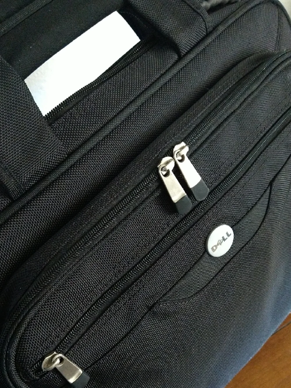 Dell Black Professional Laptop Briefcase with Top Handles